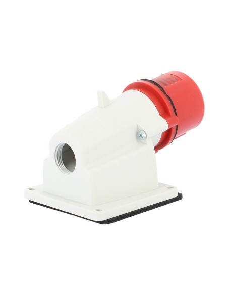 Prise fixe Bticino 90° IP44 16 A triphasée + transistor 380 V CSF316/43C